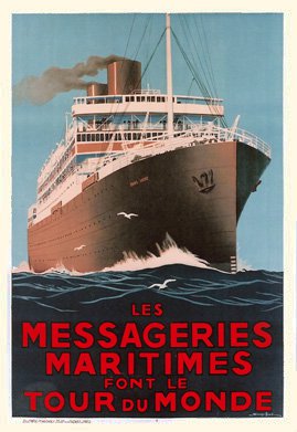 Les Messageries Maritimes font le tour du monde