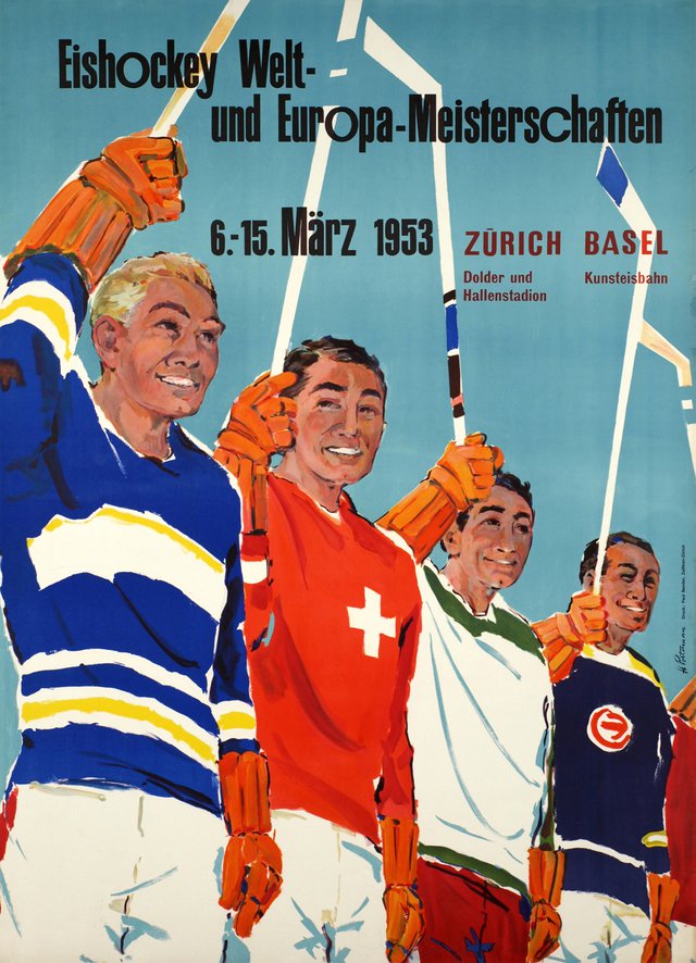 Eishochey Welt und Europa Meisterschaften 1953