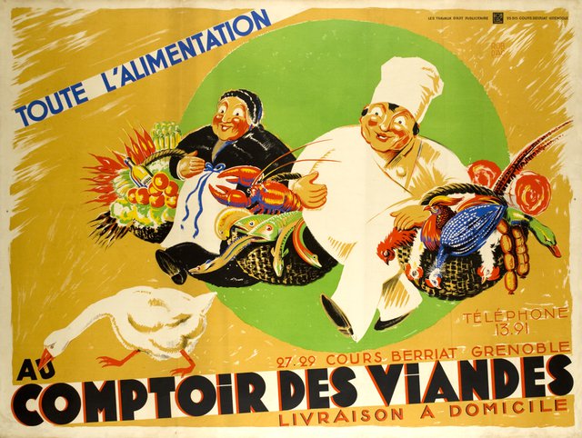 Toute l'alimentation au Comptoir des viandes, Grenoble