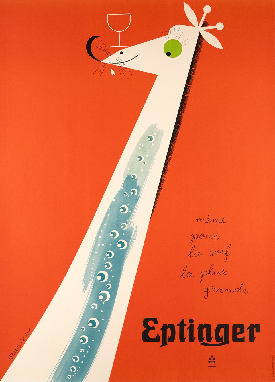 Eptinger – Vintage poster – Herbert LEUPIN – 1949