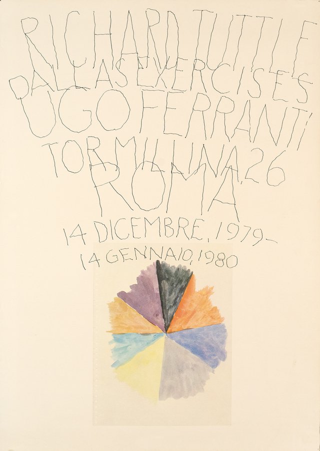 Richard Tuttle, Ugo Ferranti, Dallas Exercises, Roma