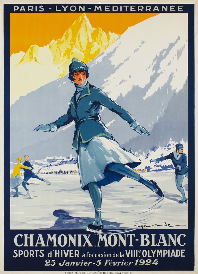 Chamonix - Mont-Blanc, Sports d'hiver à l'occasion de la VIIIe olympiade