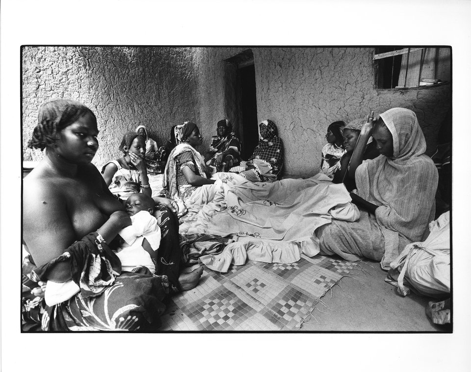 Baptême à N'Djamena, Tchad – Photographies originales – Dany GIGNOUX – 1982