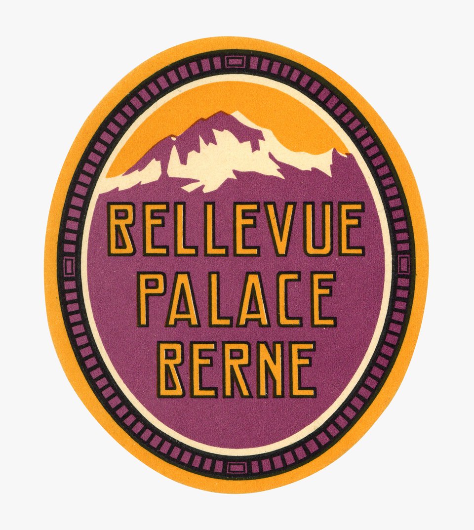 Bellevue Palace Bern – Vintage poster – ANONYMOUS – None