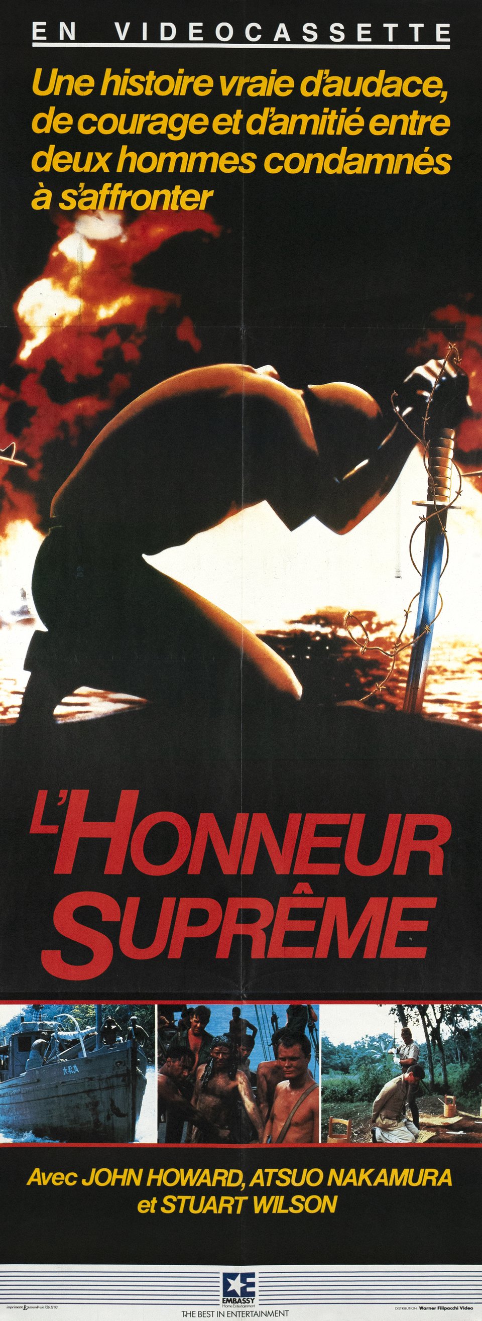 L'Honneur suprême – Affiche ancienne – ANONYMOUS – 1989