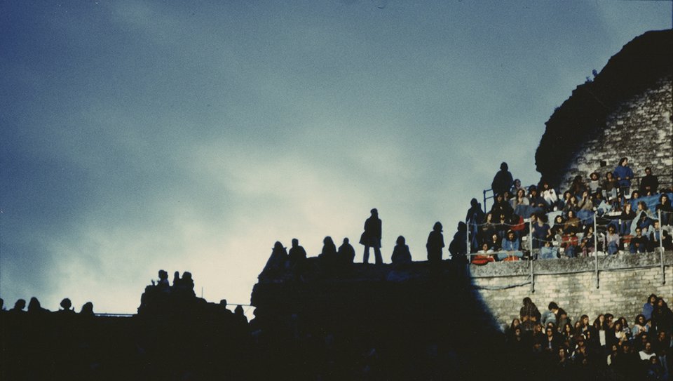 Les Arènes d'Orange avec public – Photographies originales – Dany GIGNOUX – 1980
