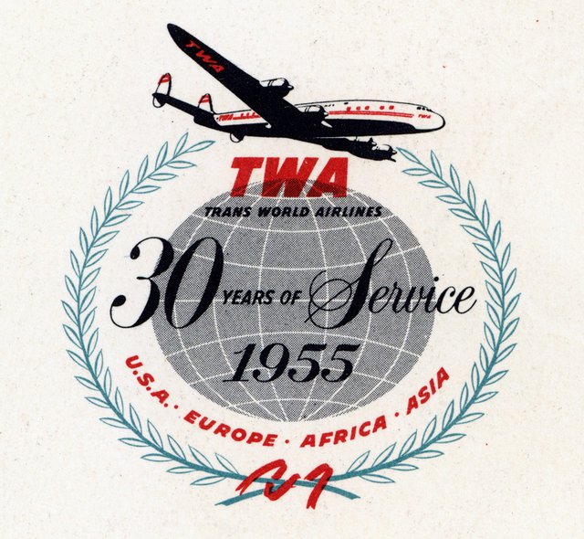 TWA, 30 years of service