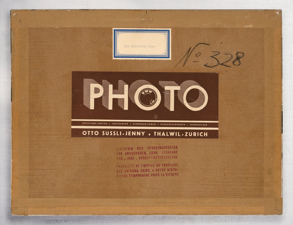 Graubünden, Les Grisons, Rhätische Bahn, Chemins de fer Rhétiques