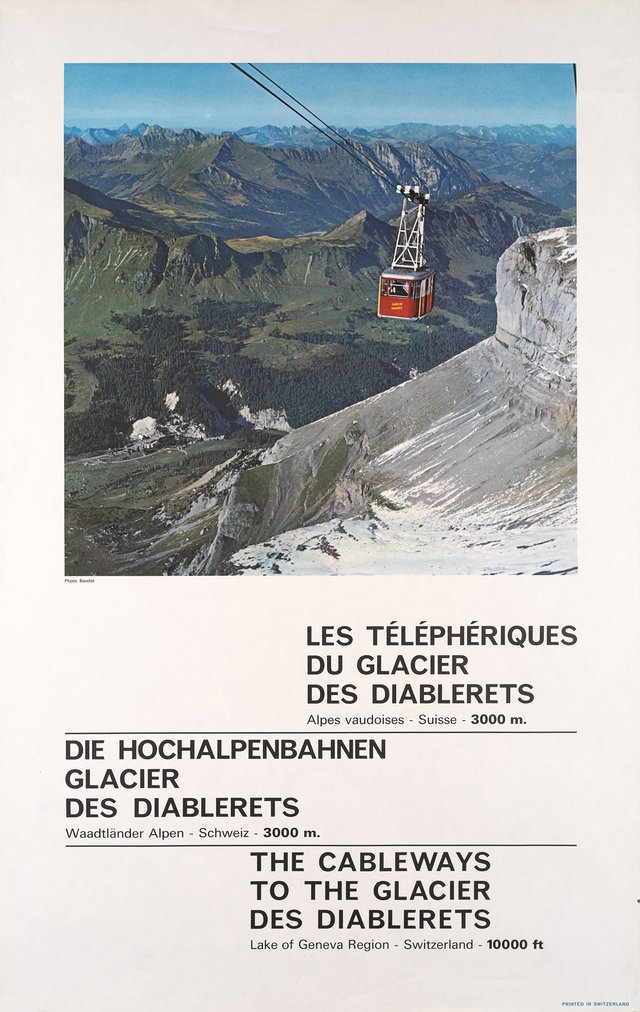 Diablerets, Les Téléphériques du Glacier des Diablerets