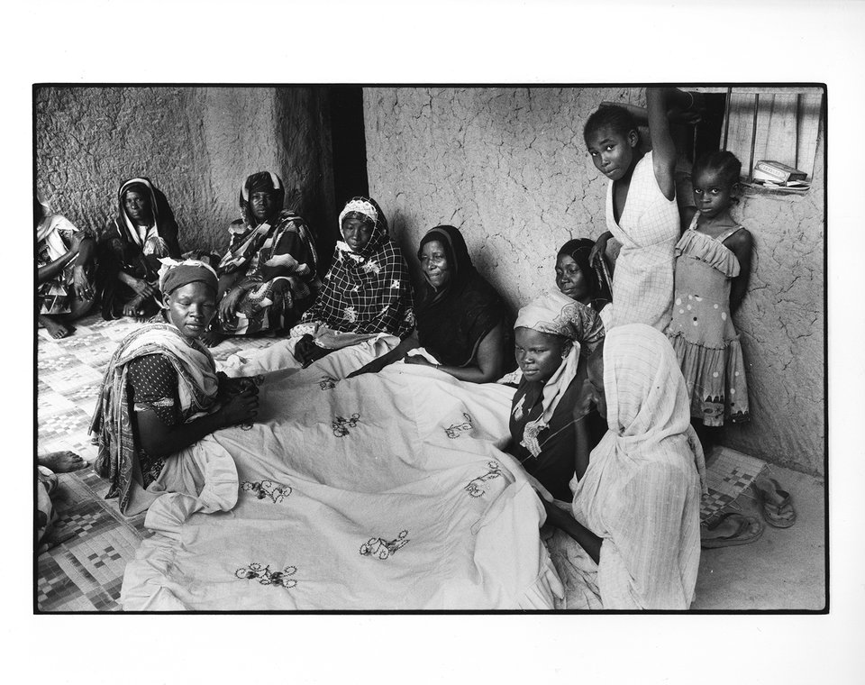 Baptême à N'Djamena, Tchad – Photographies originales – Dany GIGNOUX – 1982