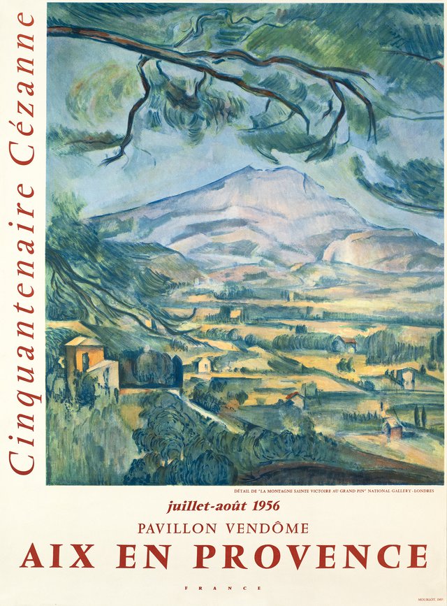 Cinquantenaire Cézanne, Aix en Provence, Pavillon Vendôme