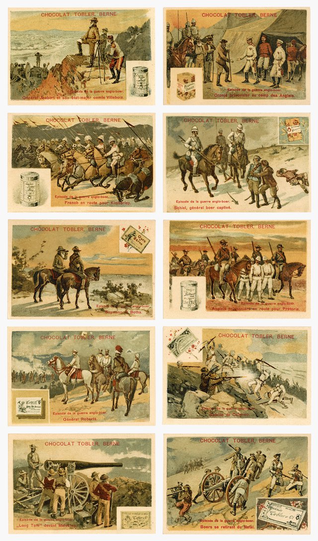 Cartes Chromos Tobler Berne