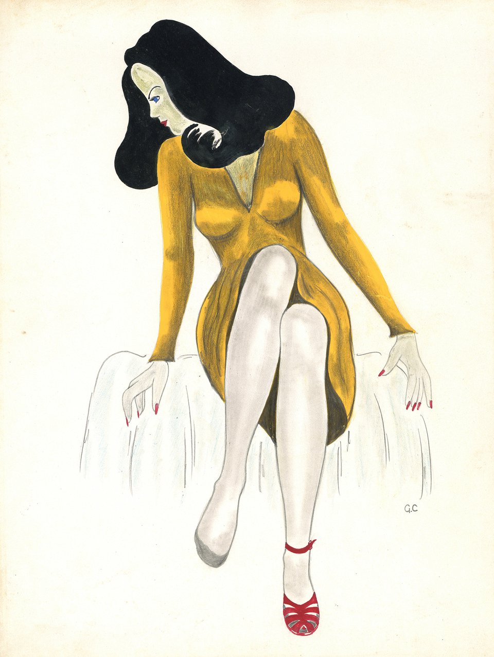 Maquette G. Christen – Vintage poster – G CHRISTEN – 1949