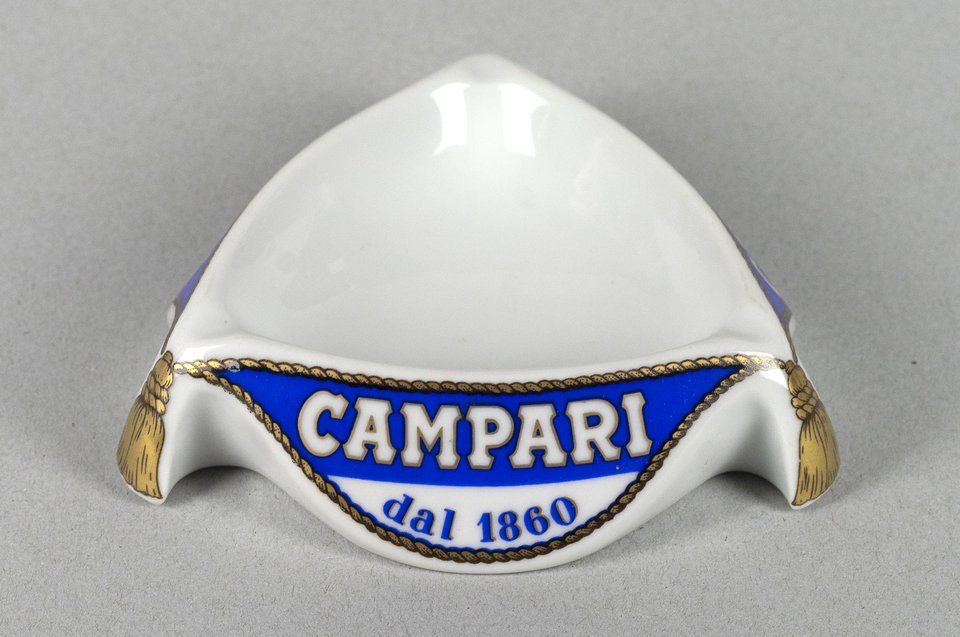 Cendrier Campari – Affiche ancienne – ANONYMOUS – 1960