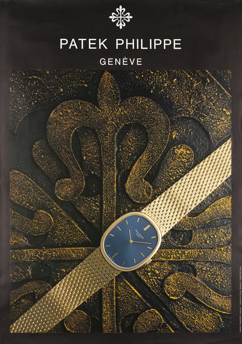 Patek Philippe, Genève – Affiche ancienne – STUDIO 6, LAUSANNE – 1990