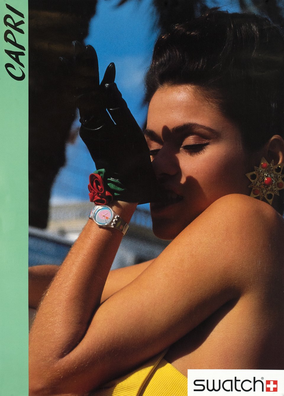 Swatch, Capri – Vintage poster – ANONYMOUS – 1990