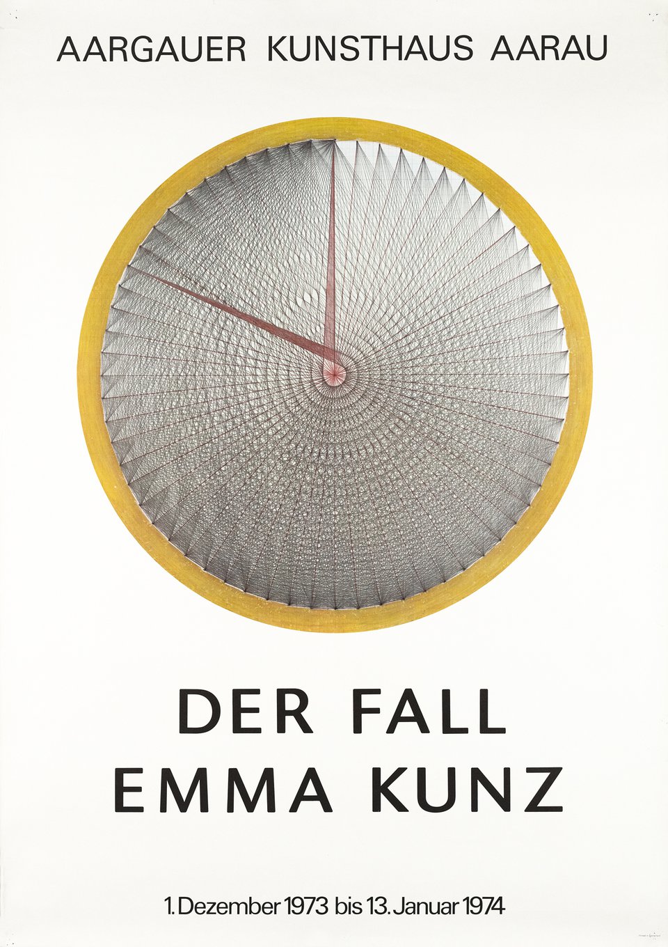 Der Fall, Emma Kunz – Vintage poster – Emma KUNZ – 1973