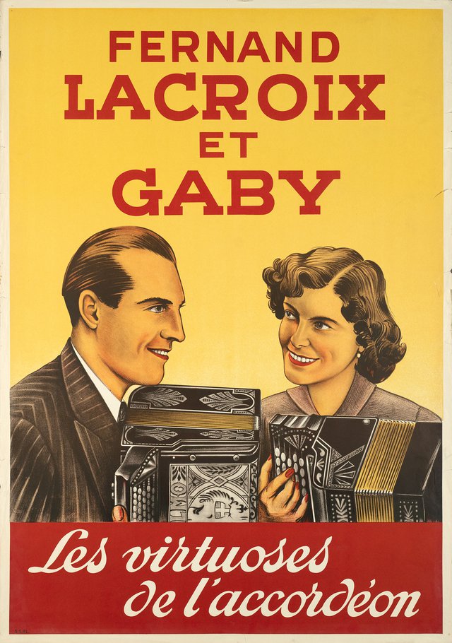 Fernand Lacroix et Gaby, Les virtuoses de l'accordéon