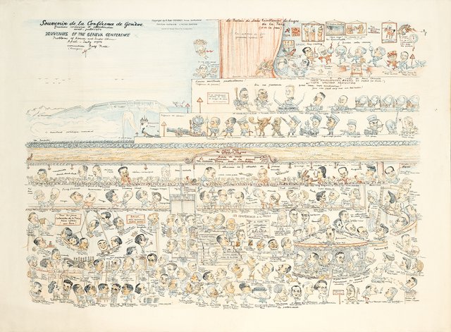 Conférence à Genève sur la Corée et l'Indochine
