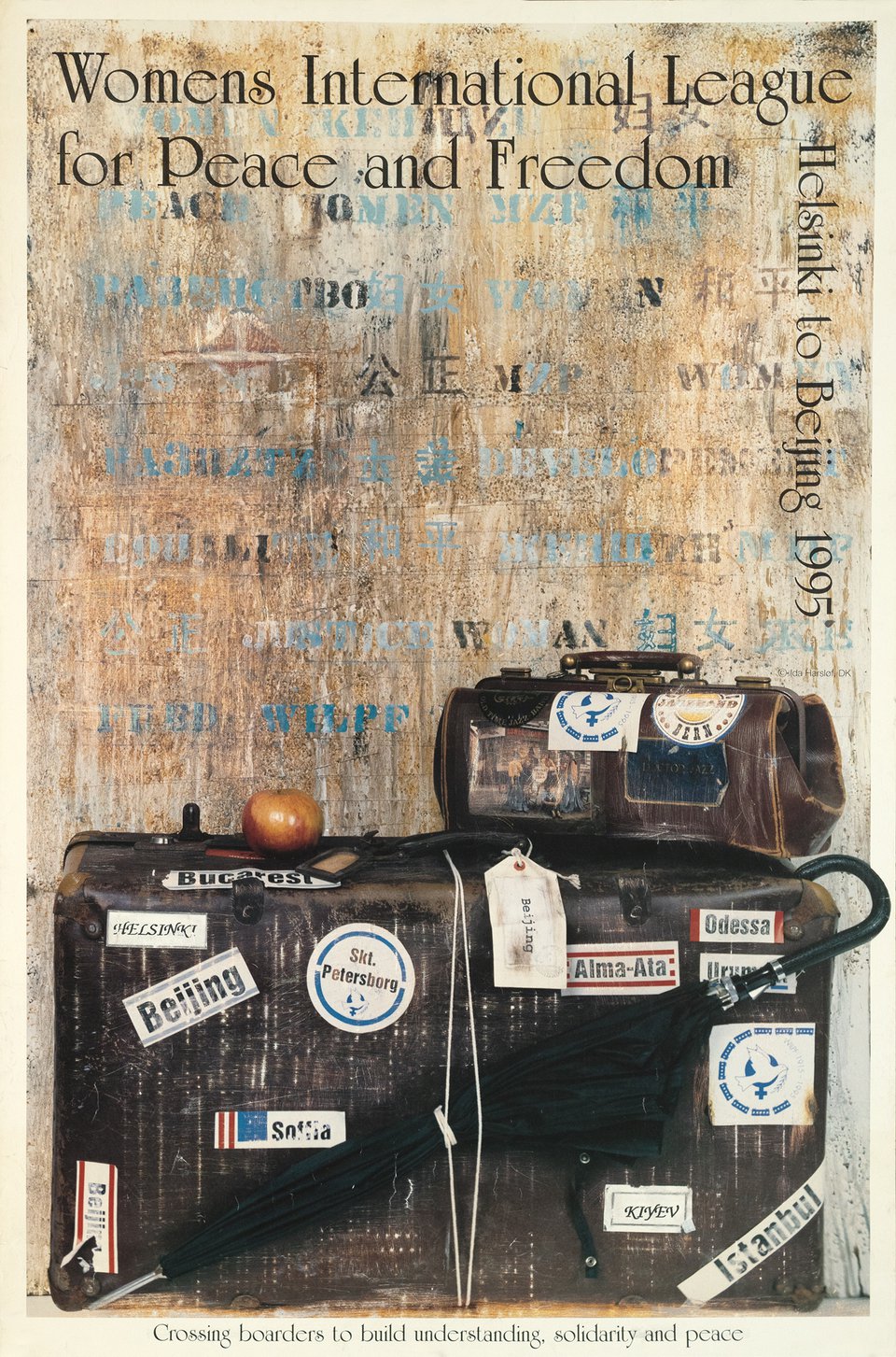 Womens International League for Peace and Freedom, Helsinki to Beijing – Affiche ancienne – ANONYMOUS – 1995