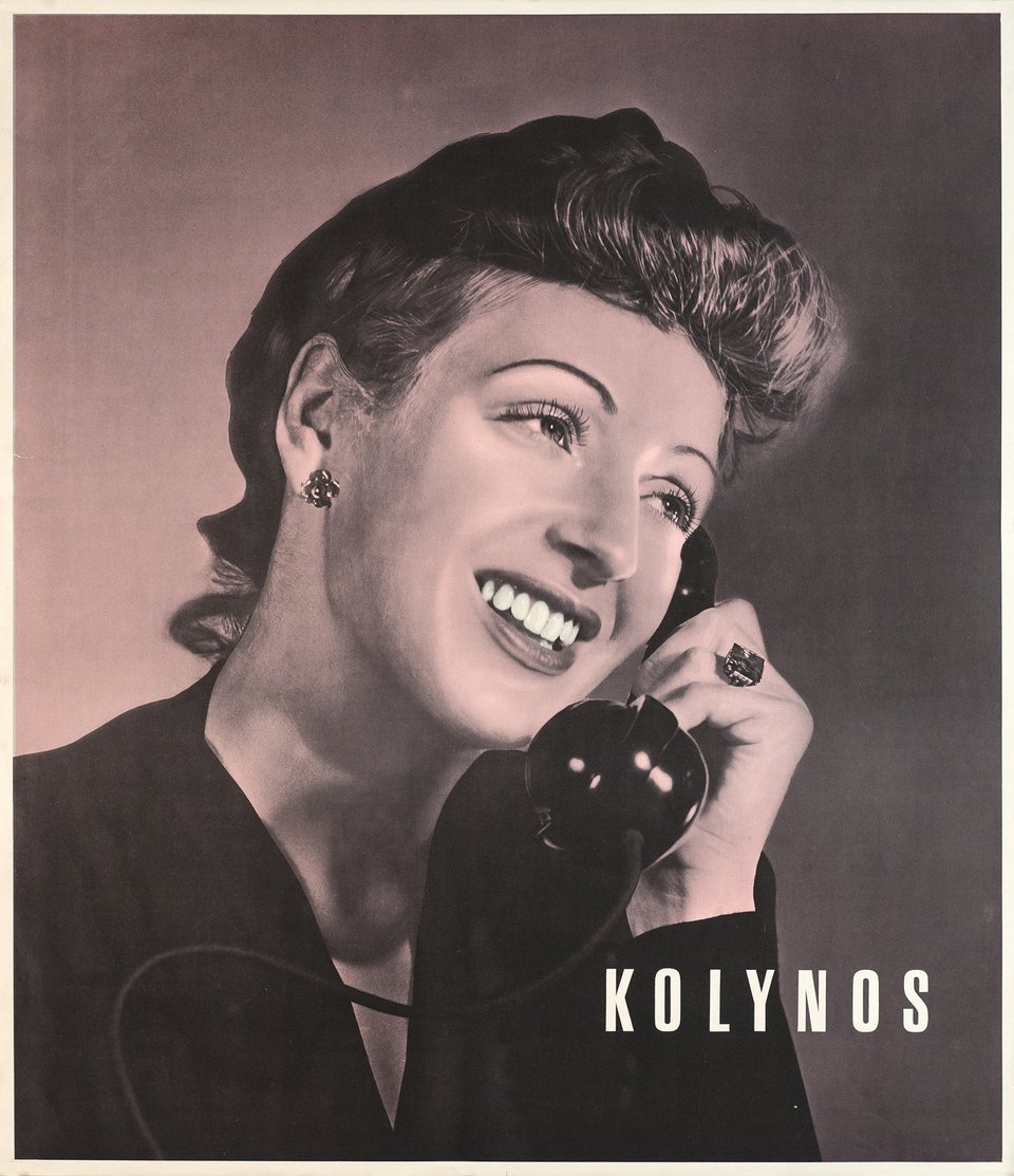 Kolynos – Affiche ancienne – ANONYMOUS – 1950