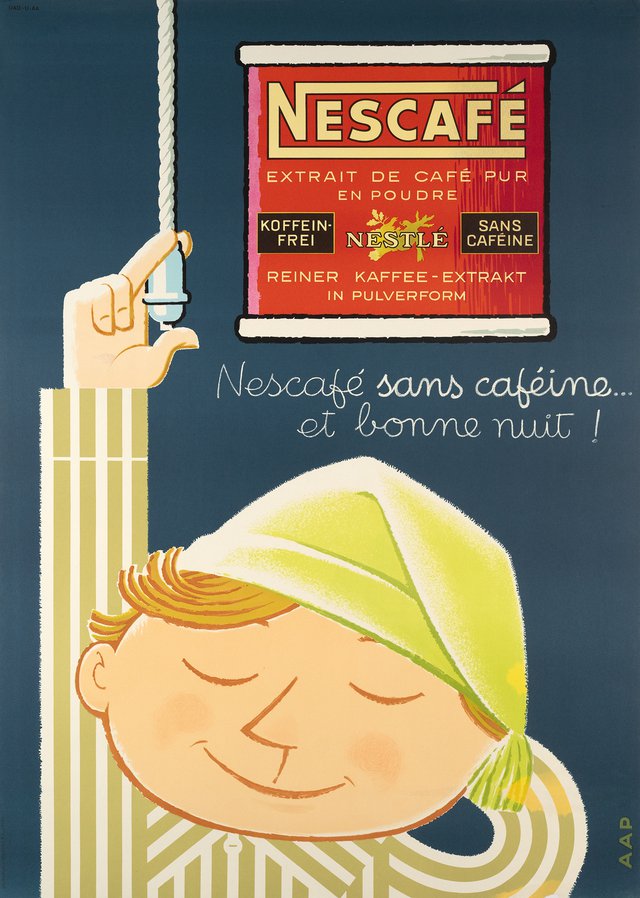 Nescafé sans caféine... Et bonne nuit!