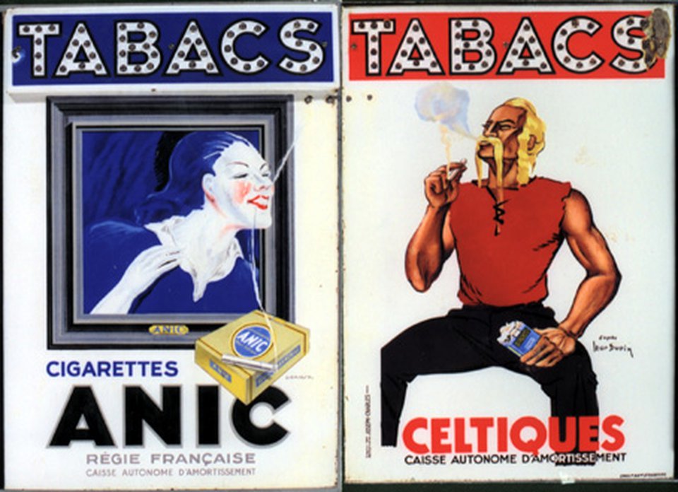 Tabacs, Cigarettes Anic & Celtiques – Vintage poster – Leon DUPIN – 1935