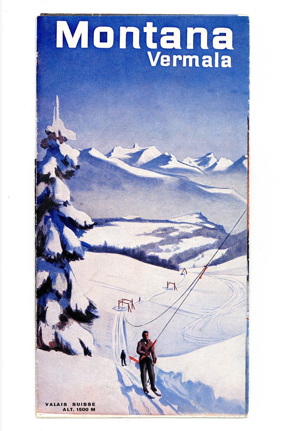 Montana, Vermala – Vintage poster – ANONYMOUS – 1930