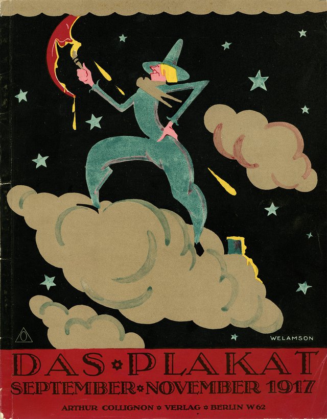 Magazine Das Plakat, September-November 1917
