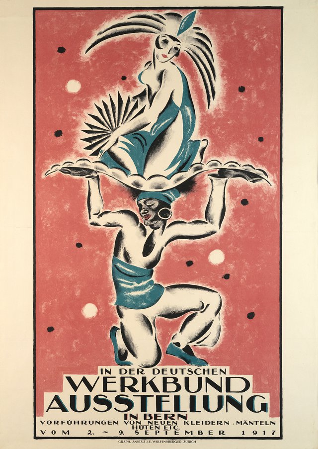 In der Deutschen Werkbund Ausstellung, Bern 1917