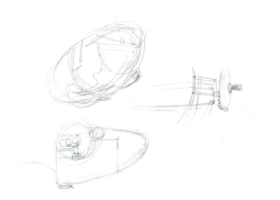 Maserati 250 F, 1956, Gouache originale François Chevalier