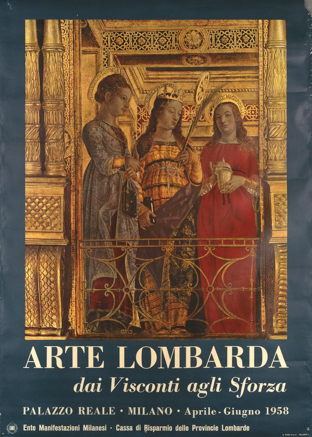 Arte Lombarda, Dai Visconti agli Sforza, Palazzo Reale, Milano