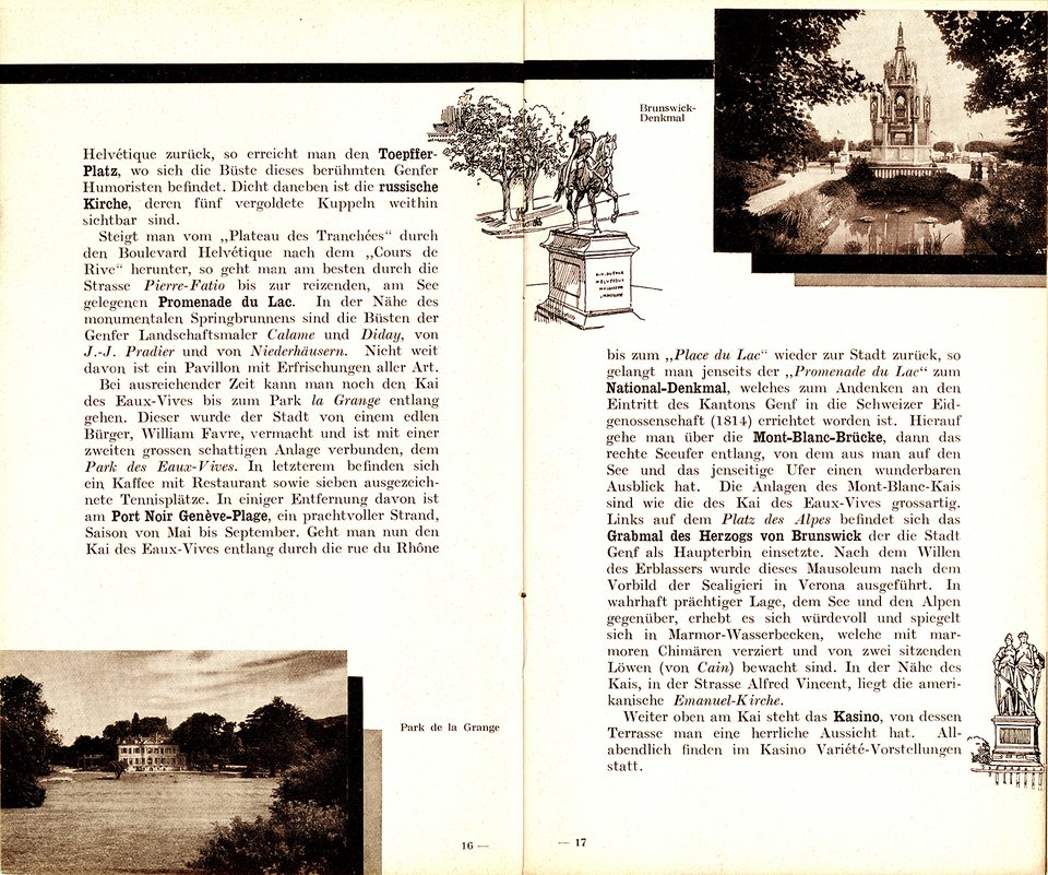 Genf, Sitz des Völkerbundes