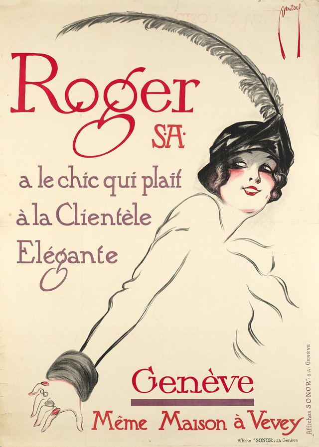RogerS.A., A le chic qui plait à la clientèle élégante, Genève