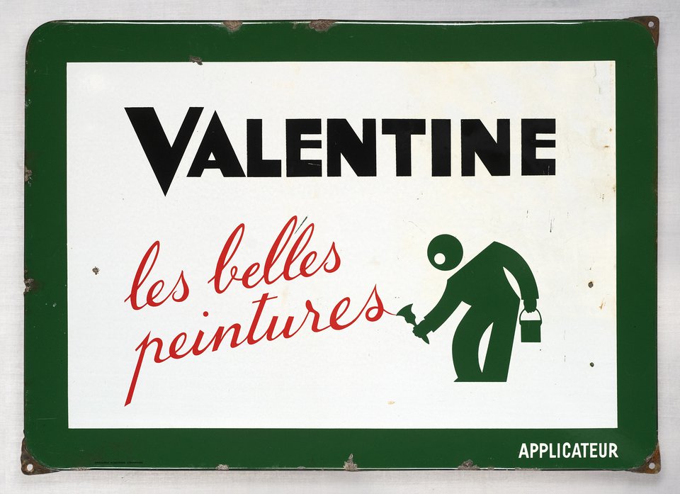 Valentine, Les belles peintures – Vintage poster – Charles LOUPOT – 1950