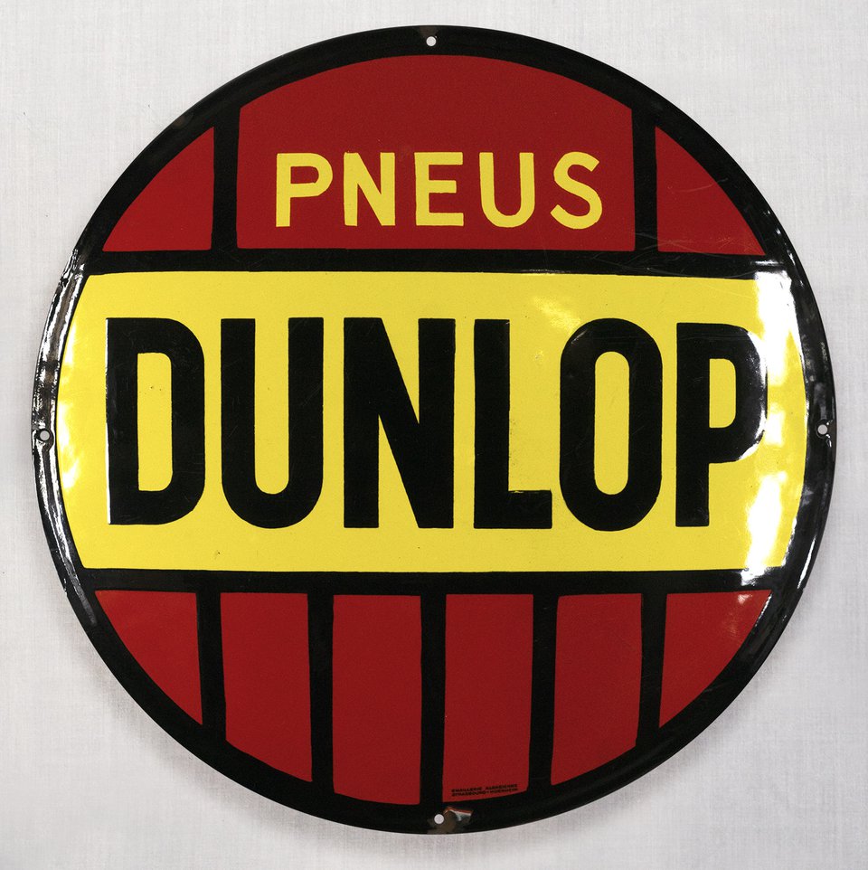 Pneus Dunlop – Affiche ancienne – ANONYMOUS – 1960
