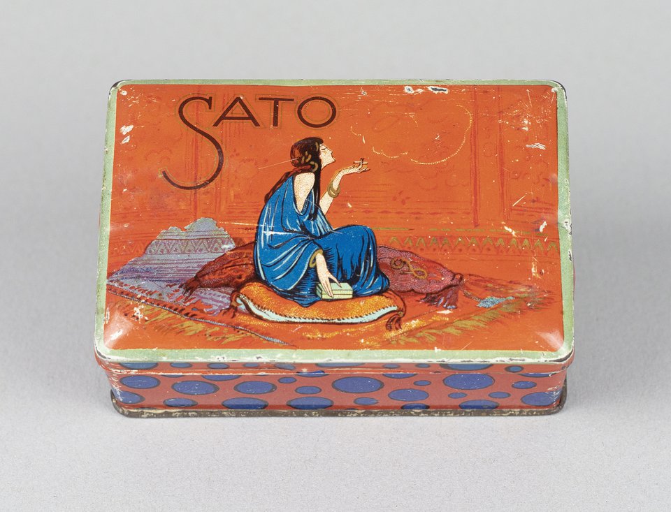 Cigarettes SATO – Affiche ancienne – Charles LOUPOT – 1930