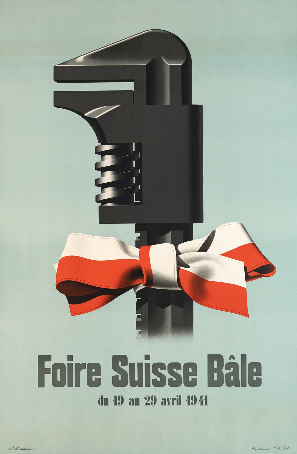 Foire Suisse Bâle – Vintage poster – Peter BIRKHAUSER – 1941