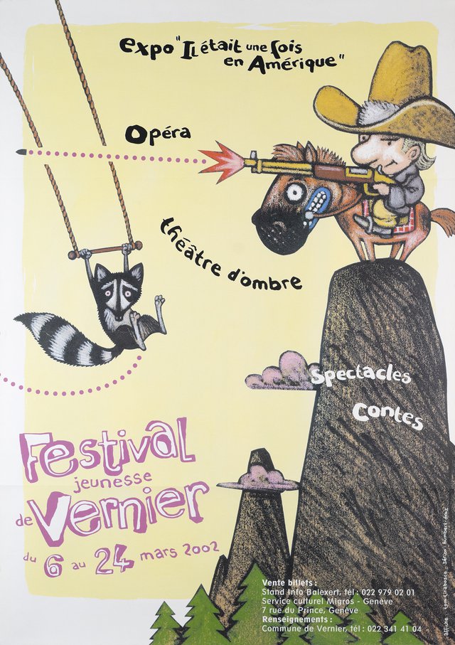 Festival jeunesse Vernier, Expo "Il était une fois en Amérique", Opéra, Théâtre d'ombre