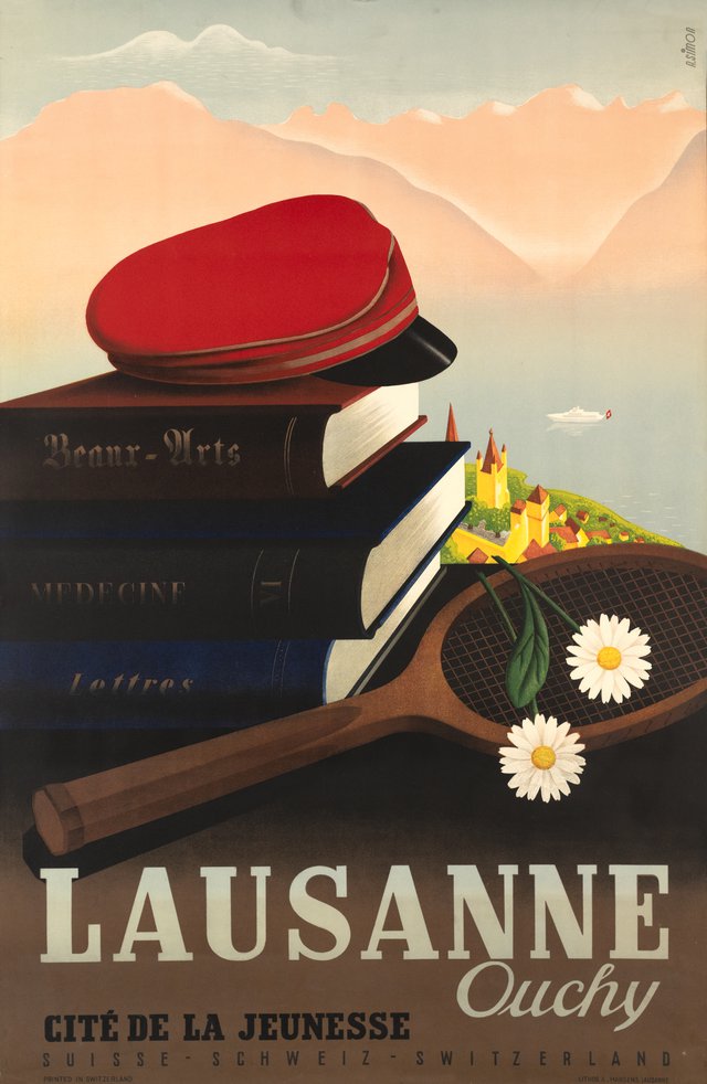Lausanne-Ouchy, Cité de la jeunesse, Beaux-Arts, Médecine, Lettres