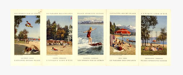 Lausanne, Ouchy plage