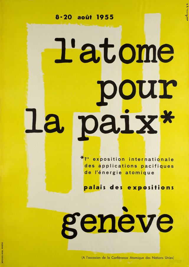 L'atome pour la paix, Genève