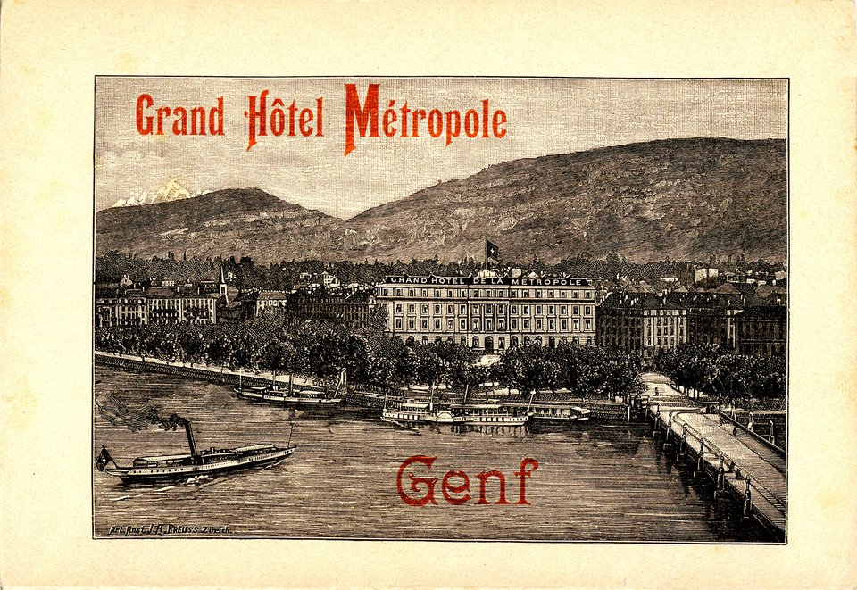 Genf & Umgebungen, Grand Hôtel Métropole