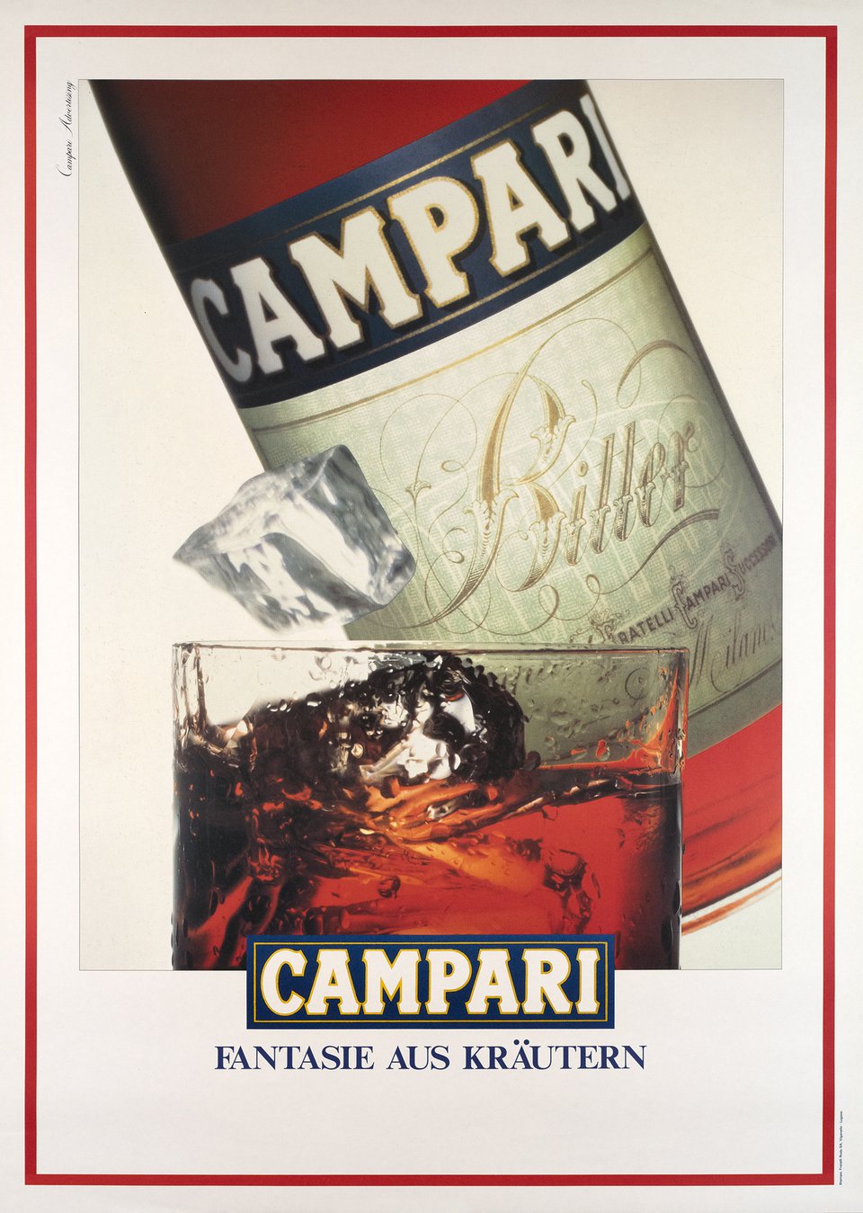 Campari, Fantasie aus Kräutern – Vintage poster – ANONYMOUS – 1968
