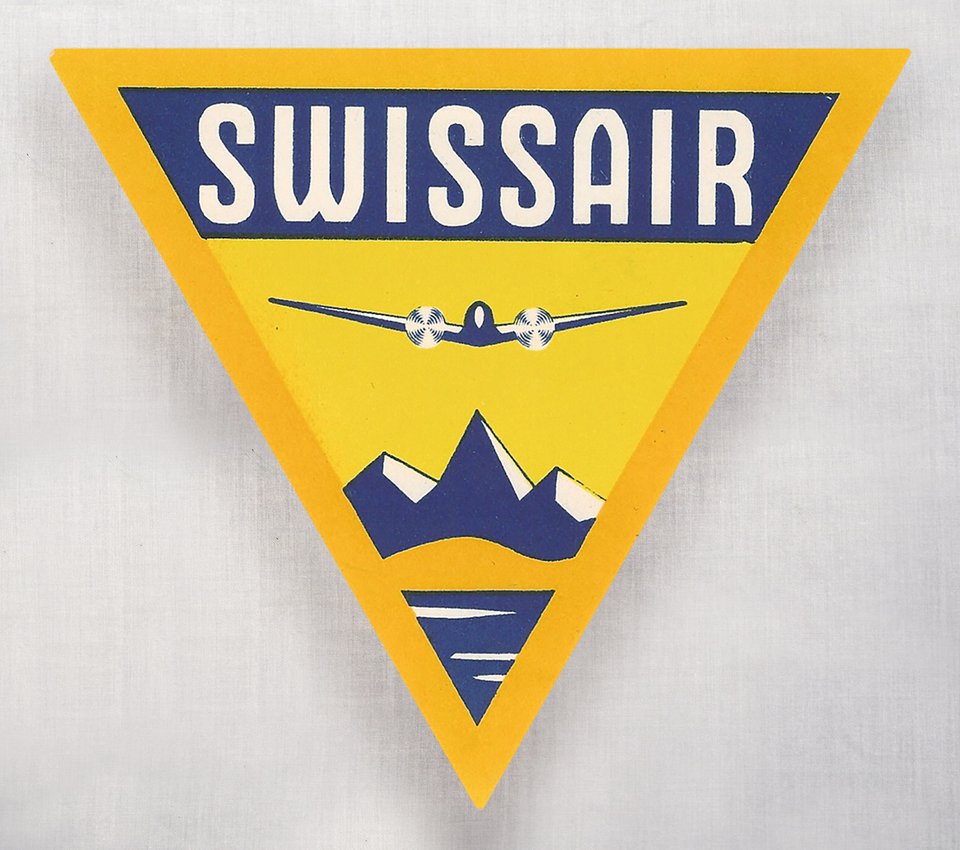 Swissair – Affiche ancienne – ANONYMOUS – 1938