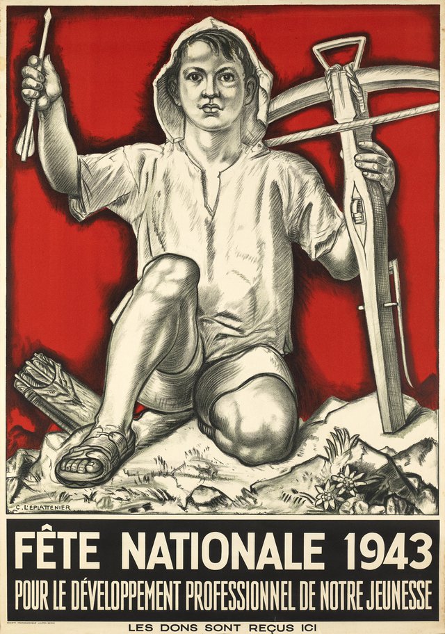 Fête Nationale 1943, pour le développement Professionnel de notre Jeunesse