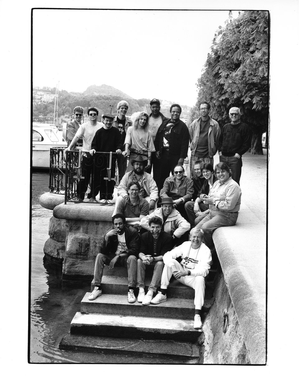 George Gruntz Big Band, Lucerne – Original photographs – Dany GIGNOUX – 1992