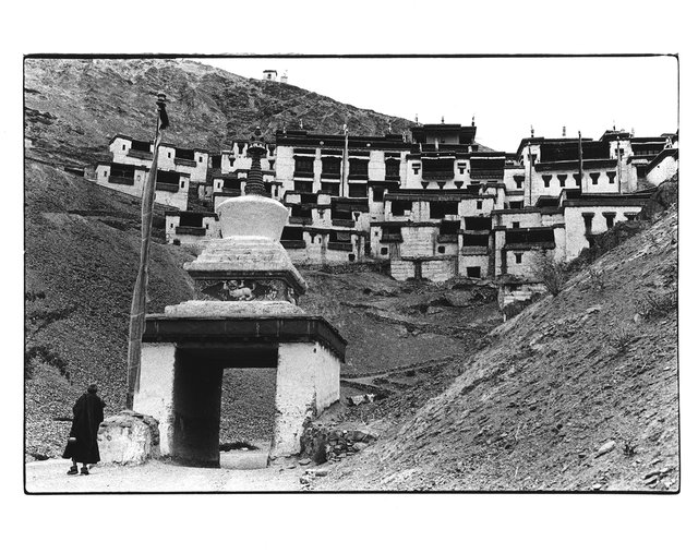 Entrée du monastère de Rizong, Ladakh