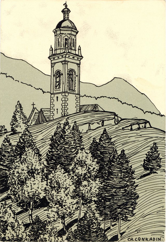 Église de Tiefencastel, Carte Mono