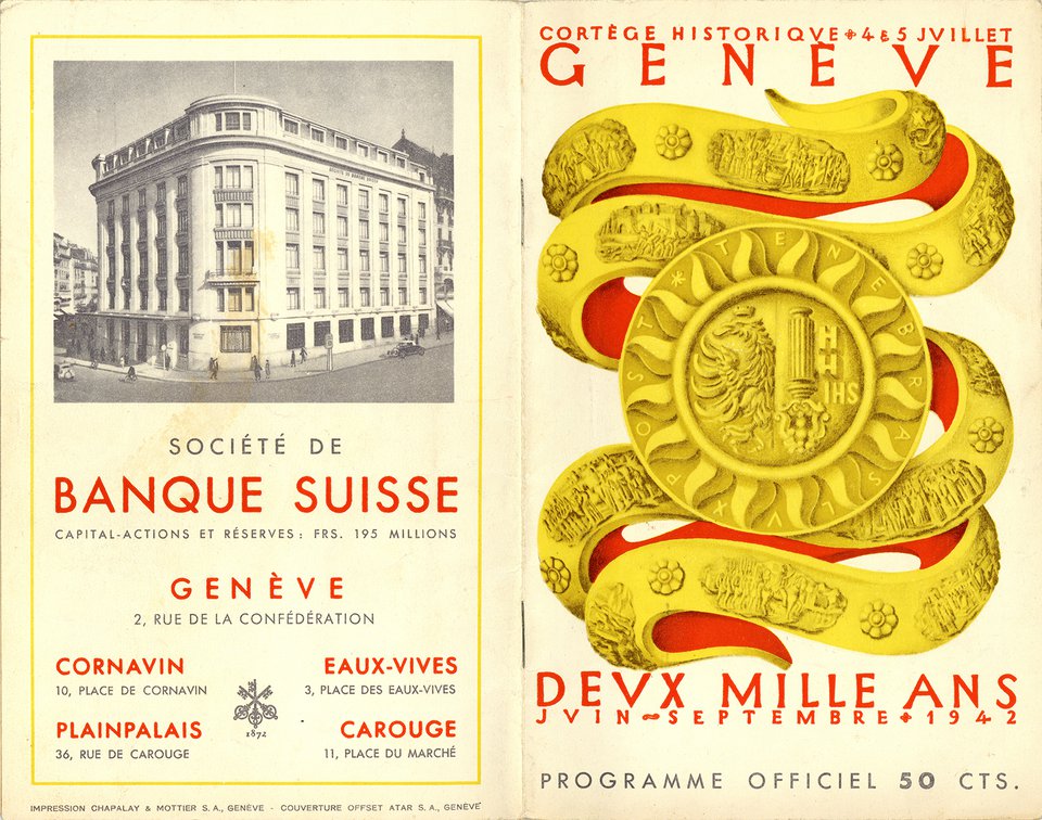 Cortège historique 4 & 5 juillet Genève